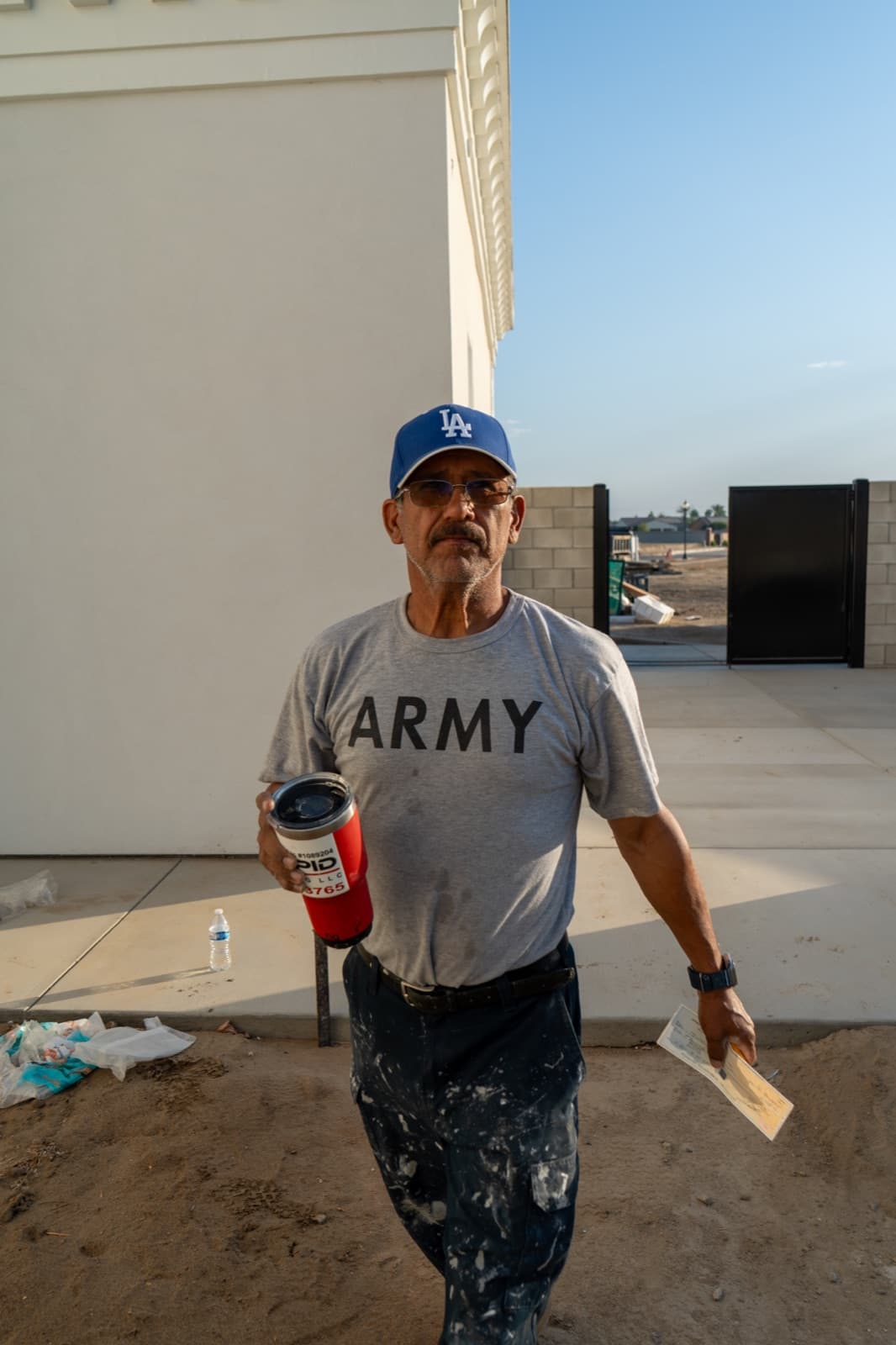 Julio Cruz Sr., founder and senior plasterer at Intrepid Plastering, Bakersfield
